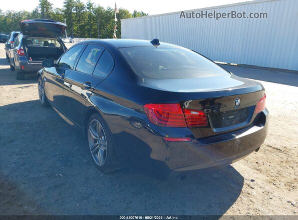 WBA5B3C54GG260909 2016 BMW 5 SERIES Black Задня ліва чверть