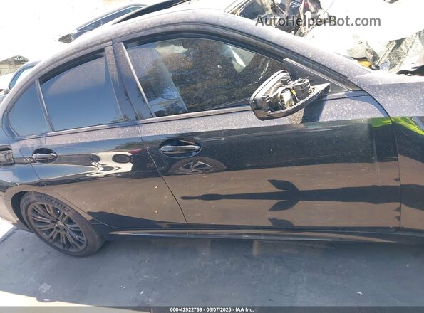 WBA5U7C00LFH10306 2020 BMW 3 SERIES Black Вид задньої частини салону