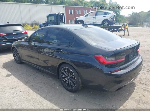 WBA5U9C05LA380183 2020 BMW 3 SERIES Black Trasero izquierdo