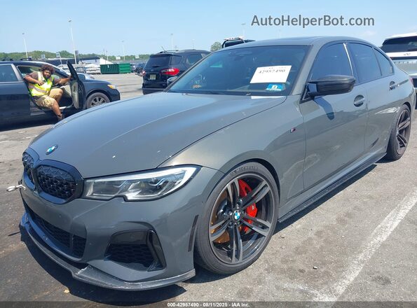 WBA5U9C05LFH41417 2020 BMW 3 SERIES Gray Front left