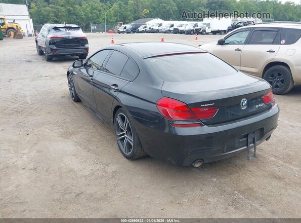 WBA6D0C57JG852938 2018 BMW 6 SERIES Black Rear left