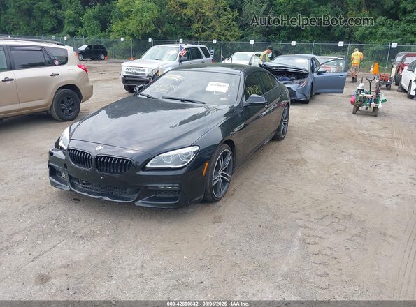 WBA6D0C57JG852938 2018 BMW 6 SERIES Black Front left
