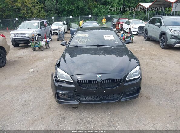 WBA6D0C57JG852938 2018 BMW 6 SERIES Black Dashboard view