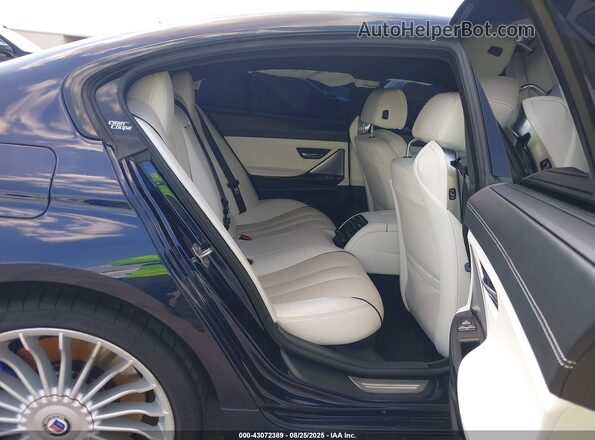 WBA6D6C33HG745560 2017 BMW 6 SERIES Blue VIN კოდის სტიკერის ხედი