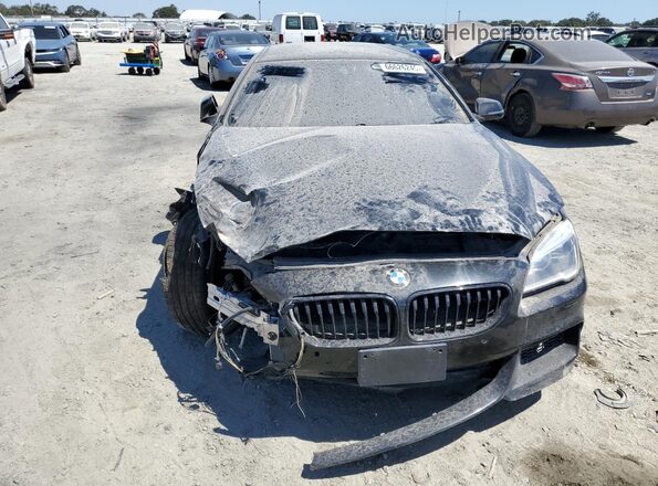 WBA6D6C51JG388872 2018 BMW 6 SERIES Черный Вид спереди
