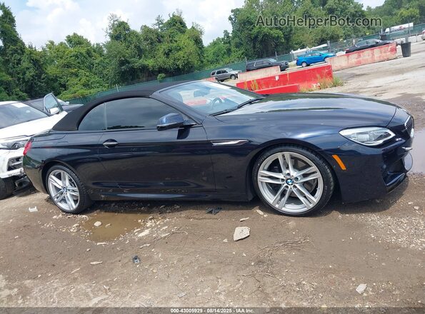 WBA6F1C34HGT83719 2017 BMW 6 SERIES Black უკანა სალონის ხედი
