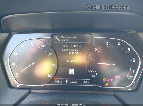 WBA73AK02M7H44544 2021 BMW 7 SERIES Black Հետևի նստատեղերի տեսք