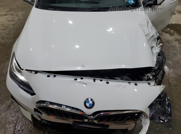 WBA73AK07N7K40750 2022 BMW 2 SERIES White უკანა სალონის ხედი