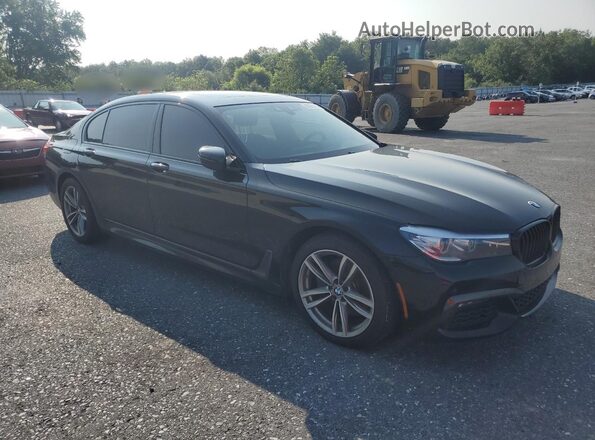 WBA7E4C50KGV28708 2019 BMW 7 SERIES Black Przód prawy