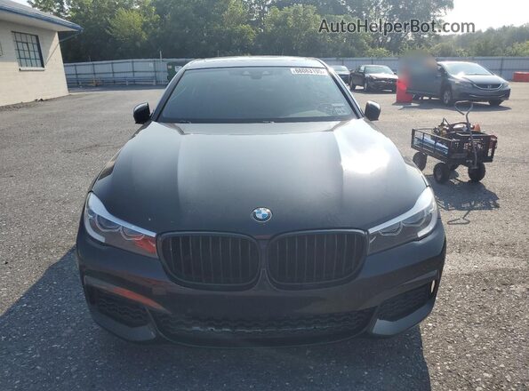 WBA7E4C50KGV28708 2019 BMW 7 SERIES Black Widok z przodu