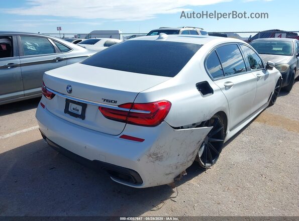WBA7F0C38HGM21676 2017 BMW 7 SERIES White Հետևի աջ