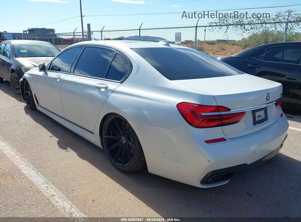 WBA7F0C38HGM21676 2017 BMW 7 SERIES White Հետևի ձախ
