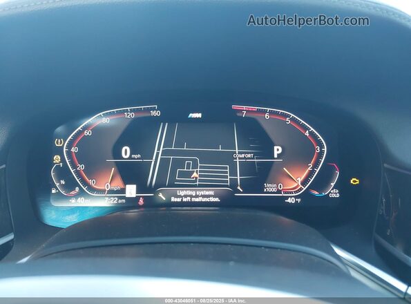 WBA7T2C07MCF72720 2021 BMW 7 SERIES Black Вид задніх сидінь