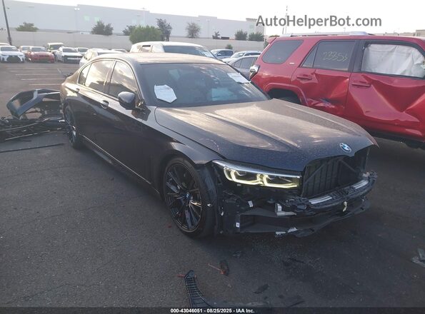 WBA7T2C07MCF72720 2021 BMW 7 SERIES Black Панорамний вид салону 360°