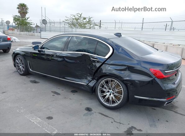 WBA7U2C07NCG89809 2022 BMW 7 SERIES Black Widok z przodu