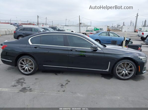 WBA7U2C07NCG89809 2022 BMW 7 SERIES Black Widok wnętrza z tyłu