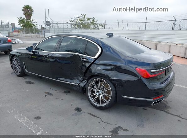 WBA7U2C07NCG89809 2022 BMW 7 SERIES Black Tył lewy