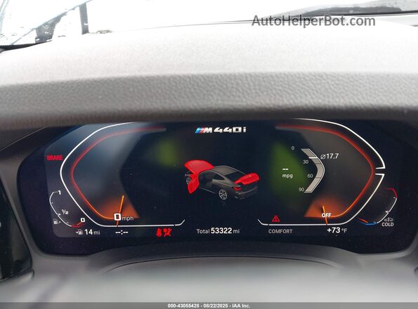 WBA83AP03PCL21316 2023 BMW M4 Blue Vista de los asientos traseros