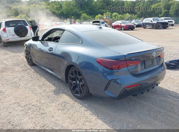 WBA83DA06SCT85384 2025 BMW M4 Blue Задня ліва чверть