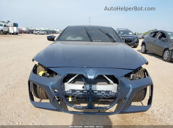 WBA83DA06SCT85384 2025 BMW M4 Blue Вид щитка приладів