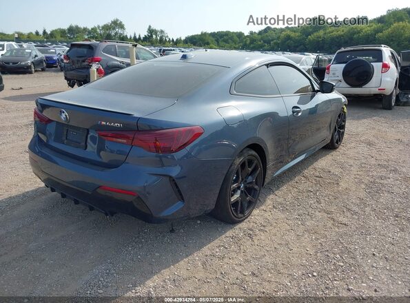 WBA83DA06SCT85384 2025 BMW M4 Blue Задня права чверть