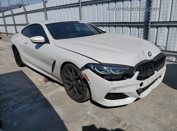 WBAAE2C09PCM65864 2023 BMW 8 SERIES White Przód prawy