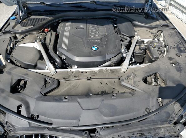 WBAAE2C09PCM65864 2023 BMW 8 SERIES White Widok wnętrza z tyłu