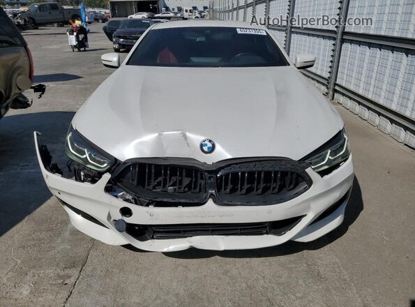 WBAAE2C09PCM65864 2023 BMW 8 SERIES White Widok z przodu