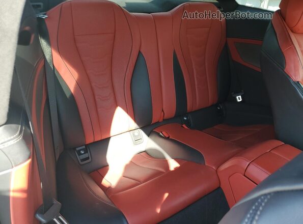 WBAAE2C09PCM65864 2023 BMW 8 SERIES White Widok tylnych siedzeń