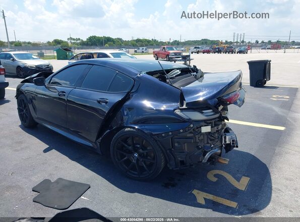 WBAGV2C03NCJ85591 2022 BMW 8 SERIES Черный Задняя левая четверть