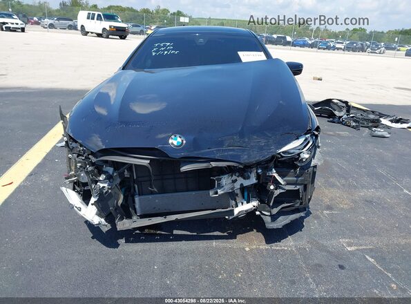 WBAGV2C03NCJ85591 2022 BMW 8 SERIES Черный Вид щитка приборов