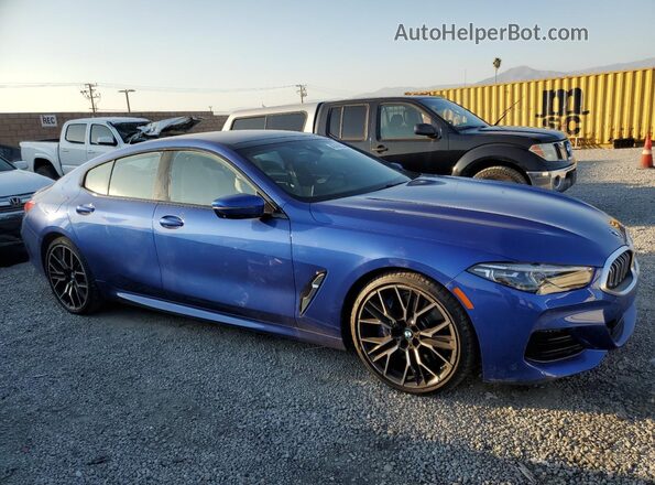 WBAGV2C08PCM85470 2023 BMW 8 SERIES Blue Przód prawy