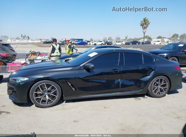 WBAGV8C01LBP48773 2020 BMW M8 Black სალონის 360-გრადუსიანი ხედი