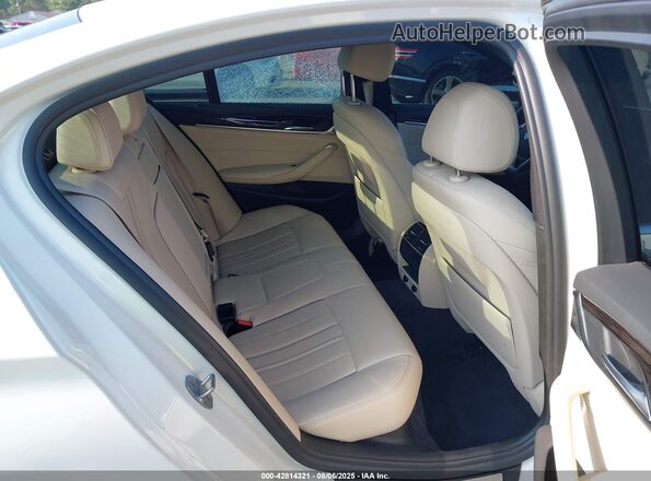 WBAJB1C59JB085080 2018 BMW 5 SERIES Белый Вид наклейки с VIN-кодом