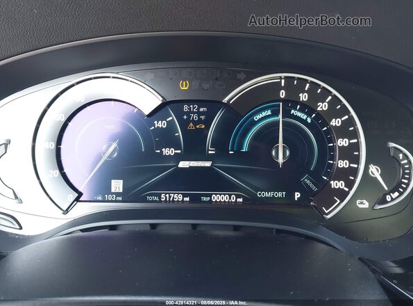WBAJB1C59JB085080 2018 BMW 5 SERIES Белый Вид задних сидений
