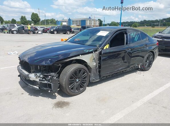 WBAJB9C51KB464591 2019 BMW 7 SERIES Черный Передняя левая четверть