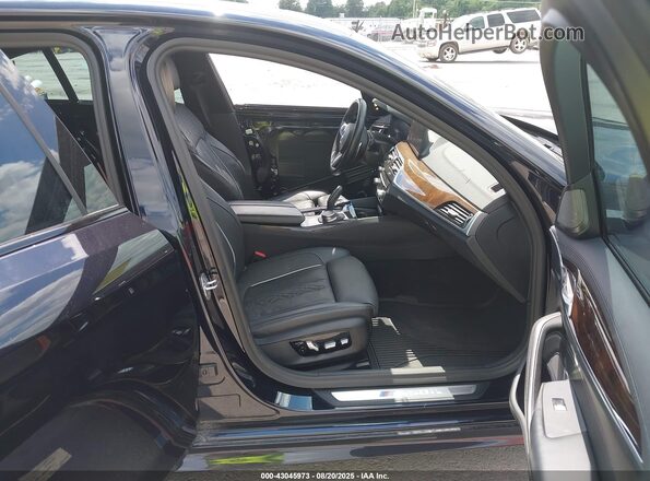 WBAJB9C51KB464591 2019 BMW 7 SERIES Черный Вид салона спереди