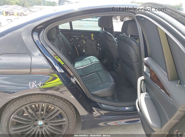 WBAJB9C51KB464591 2019 BMW 7 SERIES Черный Вид наклейки с VIN-кодом