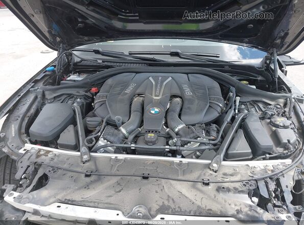 WBAJB9C51KB464591 2019 BMW 7 SERIES Черный Вид сзади
