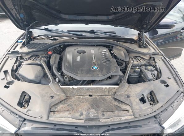 WBAJE7C31HG888665 2017 BMW 5 SERIES Dark Blue Вид сзади