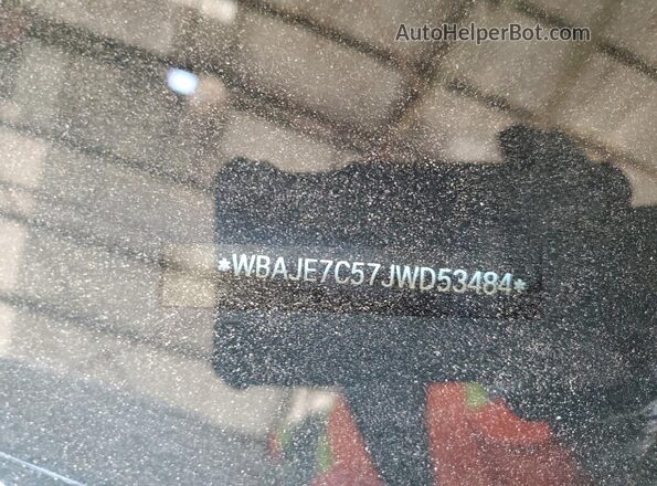 WBAJE7C57JWD53484 2018 BMW OTHER Gray 
