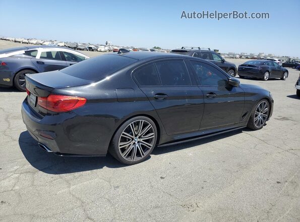 WBAJS1C03LCE04350 2020 BMW 5 SERIES Black Trasero derecho