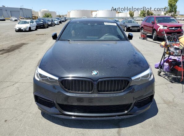 WBAJS1C03LCE04350 2020 BMW 5 SERIES Black Vista frontal