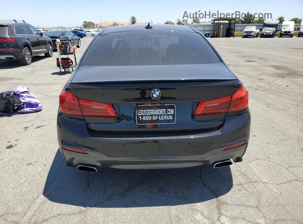 WBAJS1C03LCE04350 2020 BMW 5 SERIES Black Vista trasera
