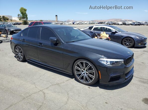 WBAJS1C03LCE04350 2020 BMW 5 SERIES Black Delantero derecho