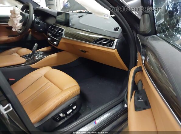 WBAJS7C00LBN96414 2020 BMW 5 SERIES Black Սալոնի դիմացի տեսք