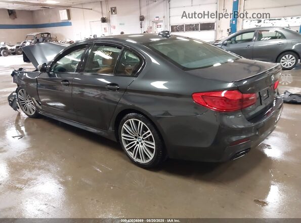 WBAJS7C00LBN96414 2020 BMW 5 SERIES Black Հետևի ձախ
