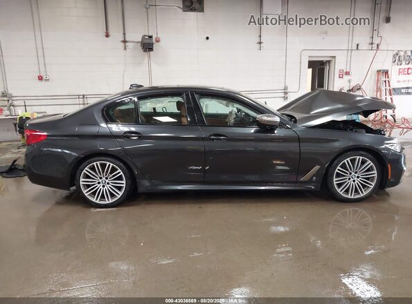 WBAJS7C00LBN96414 2020 BMW 5 SERIES Black Սալոնի հետևի տեսք