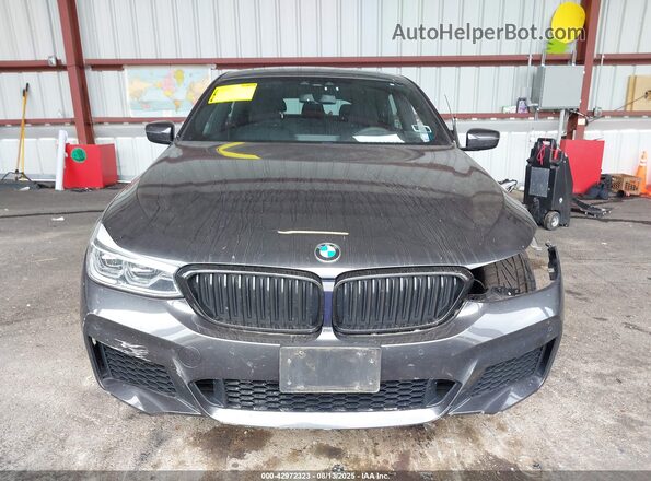 WBAJV6C51KBK09073 2019 BMW 6 SERIES Gray უკანა სალონის ხედი
