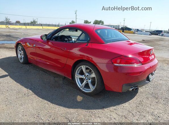 WBALL5C5XGJ997809 2016 BMW Z4 Red Հետևի ձախ